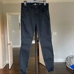 7 for All Mankind black jeans